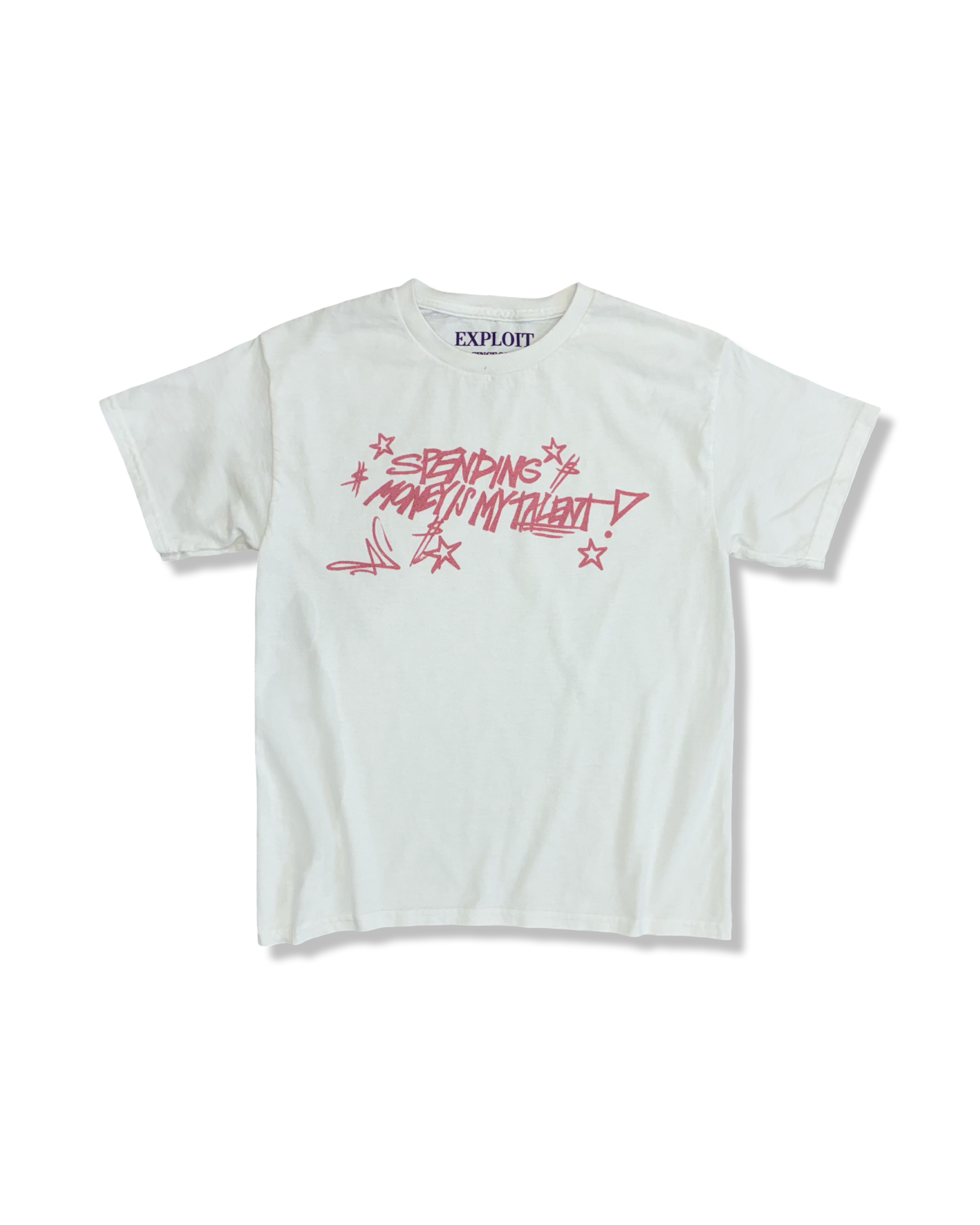 Pink “Spending” Tees