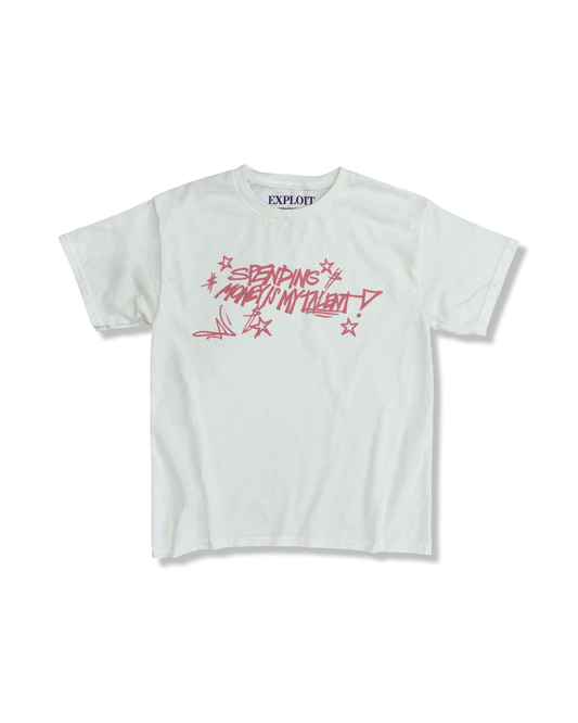 Pink “Spending” Tees