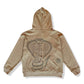 Tan Waffle Knit Sweatshirt